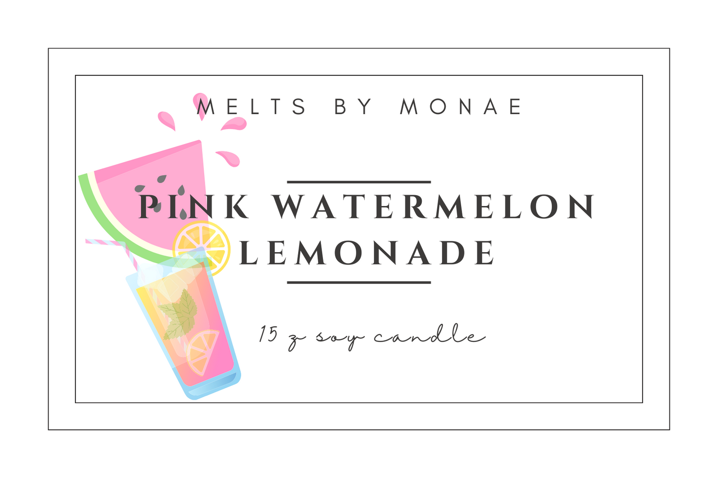 Pink Watermelon Lemonade